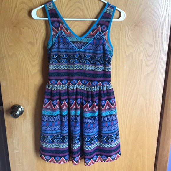 Aztec Summer Dress - Picture 2 of 2